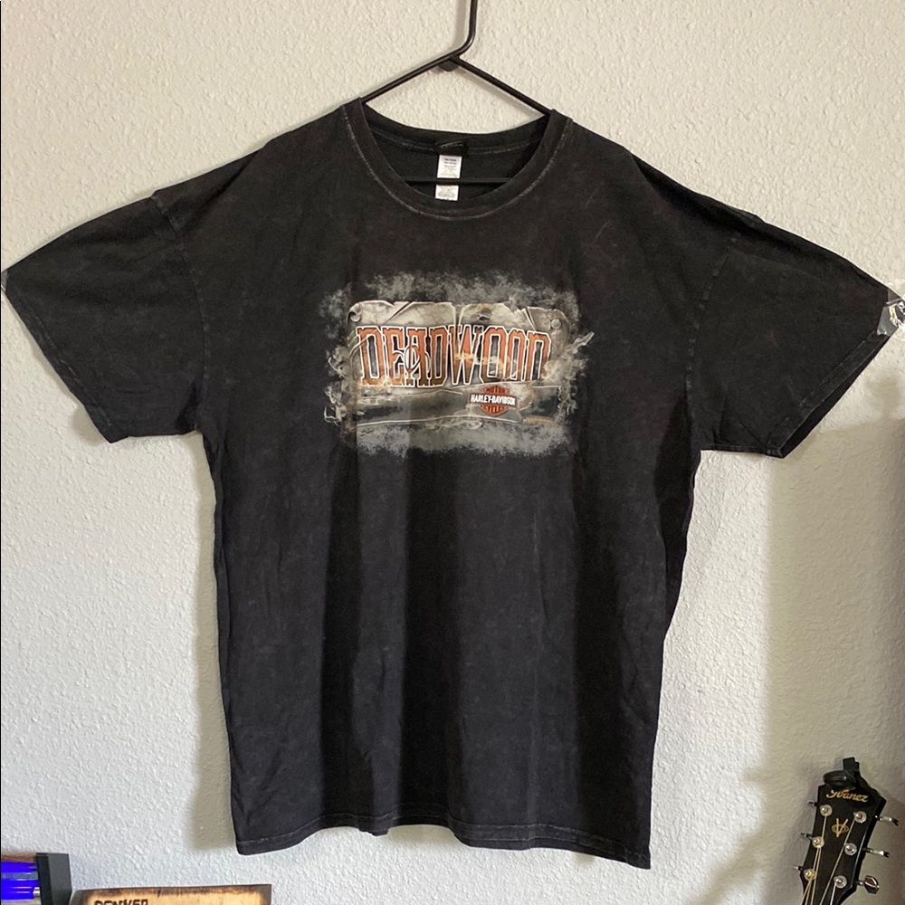 Harley-Davidson Black Stone Wash Graphic Tee